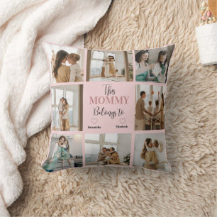 Personalised “This Mummy Belongs To” Photo Cushion
