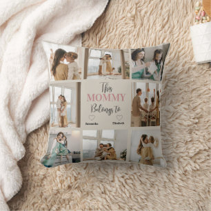Personalised “This Mummy Belongs To” Photo Cushion