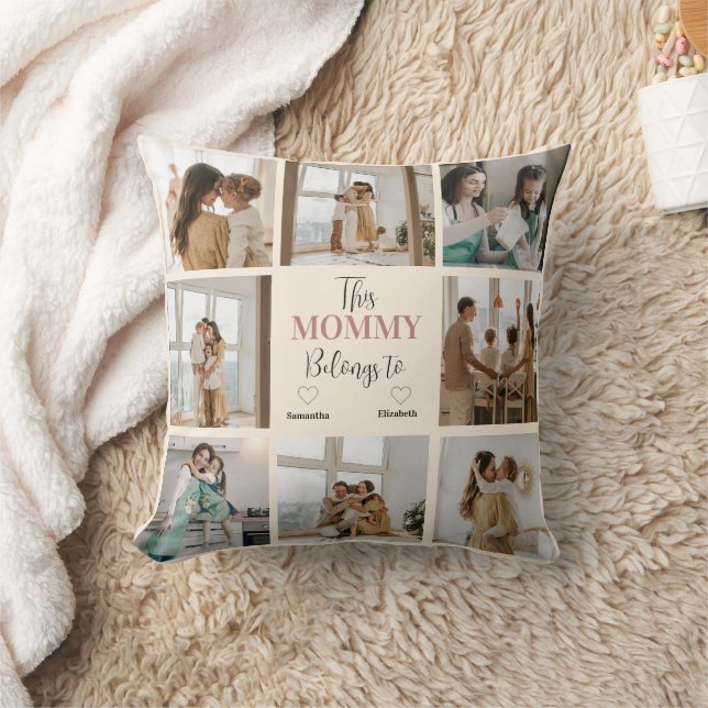 Personalised “This Mummy Belongs To” Photo |  Cushion (Blanket)