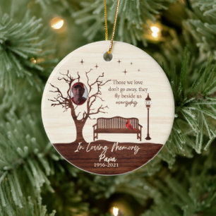 Personalised Those We Love/Papa Ceramic Tree Decoration