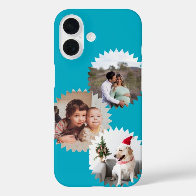 Personalised Three Star Photos Customisable Case-Mate iPhone Case (Back)