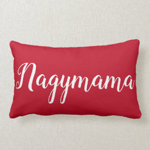 Personalised Throw Pillow for Grandmother Nagymama