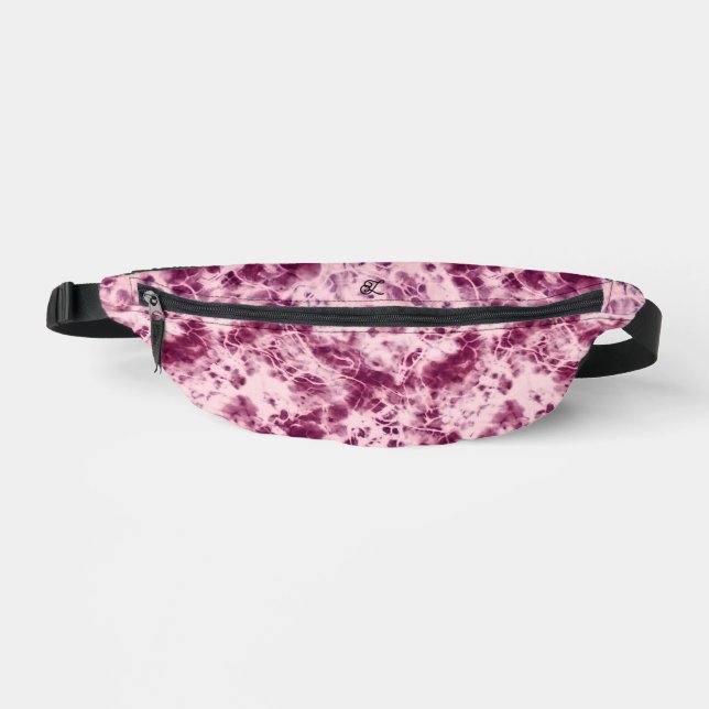 Personalised Tie Dye Custom Fanny Pack (Front)