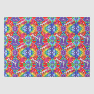 Personalised Tie-Dye Tissue Paper