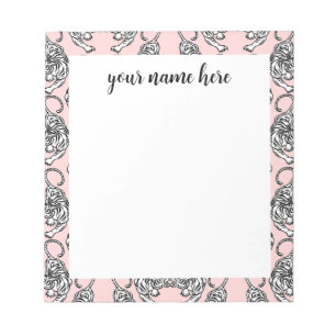 Personalised Tiger Notepad