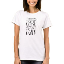 Personalised Time to Drink Champagne White T-shirt