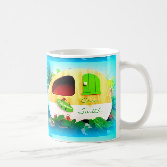personalised tiny casa coffee mug (Right)