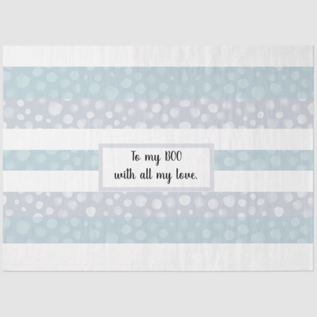 Personalised Tissue Paper  (Front)