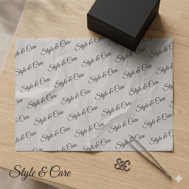 Personalised Tissue Paper with Name Pattern Print (Personalized Tissue Paper with Name Pattern Print)