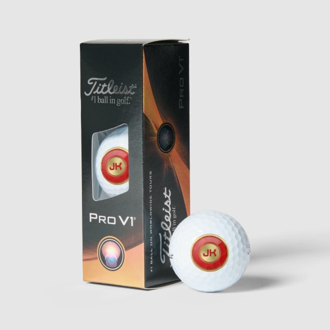 Personalised Titleist Pro V1 Golf Balls (Packaging)