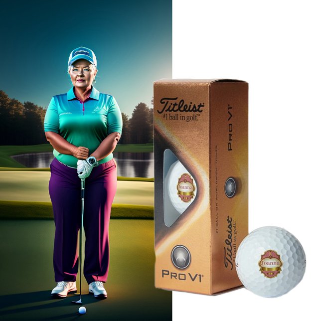 Personalised Titleist Pro V1 Golf Balls (Creator Uploaded)