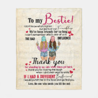 Personalised To My Bestie For Best Friends Gift
