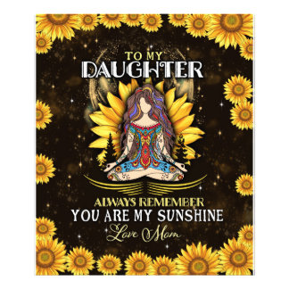 Personalised To My Daughter Photo Print