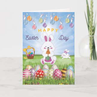  Personalised,To My Friend On Easter Day   Holiday Card