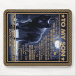 Personalised To My Son, Son Birthday Gift Mouse Mat<br><div class="desc">Personalised To My Son,  Son Birthday Gift</div>