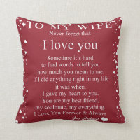 Personalised To My Wife Love From Husband