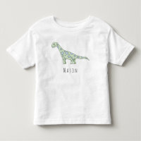 Personalised Toddler Boy Doodle Dinosaur with Name