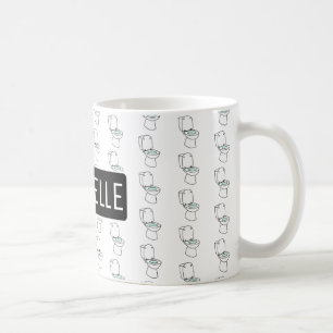 Personalised Toilet Coffee Mug