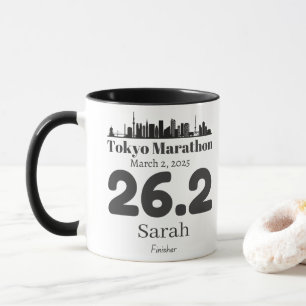 Personalised Tokyo Marathon Finisher, Tokyo 26.2  Mug