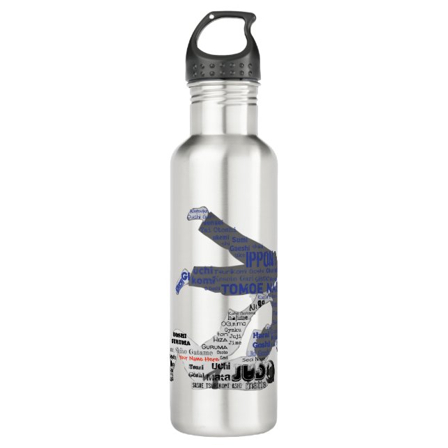 Personalised Tomoe Nage 710 Ml Water Bottle (Front)