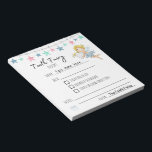 Personalised Tooth Fairy Receipts Gender Neutral N Notepad<br><div class="desc">Leave a receipt upon tooth retrieval for a little added magic!</div>