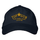 Personalised Top Gun Star Embroidery