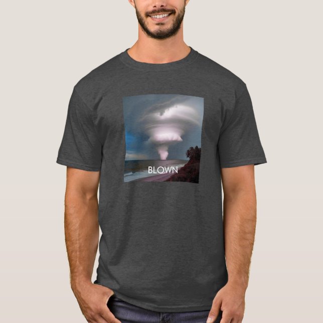 Personalised Tornado Twister Storm T-Shirt (Front)