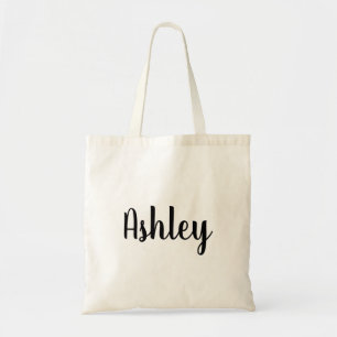 Personalised Tote Bag, Bridesmaid Totes, Name Tote Bag