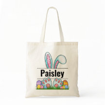 Personalised Tote Bag – Custom Easter bag