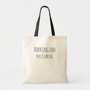 Personalised Tote Bag Dry Cleaning