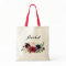 Personalised Tote Bag. Floral Tote Bag. Bridesmaid