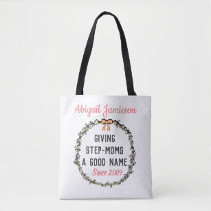 Personalised Tote Bag for Step-Mother