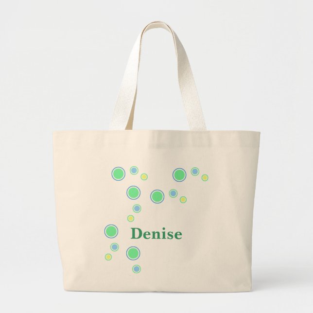 Personalised Tote Bags with Names (Front)