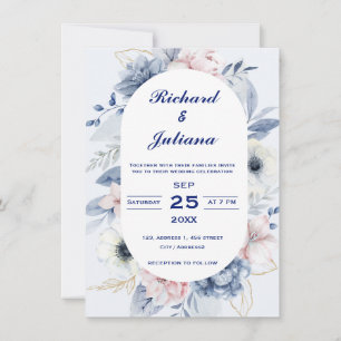 Personalised Touches Wedding Invitation