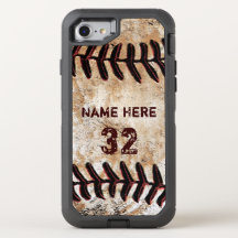 Personalised Tough Otterbox Baseball Phone Cases