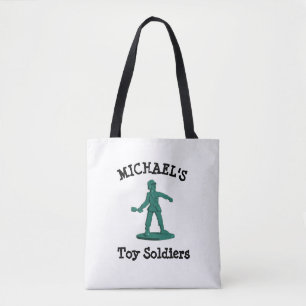 Personalised Toy Soldier Tote Bag for Children
