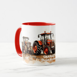 Personalised Tractor mug