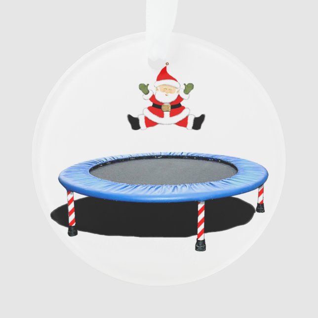 Personalised Trampoline Ornament (Front)