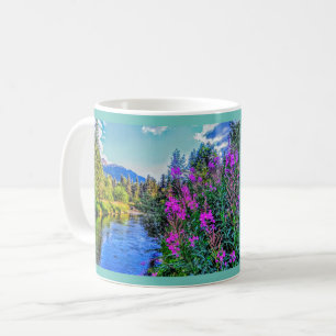 Personalised Tranquil Quartz Creek Coffee Mug