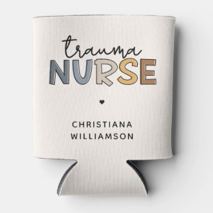 Personalised Trauma Nurse Trauma Nursing Gifts Can Cooler
