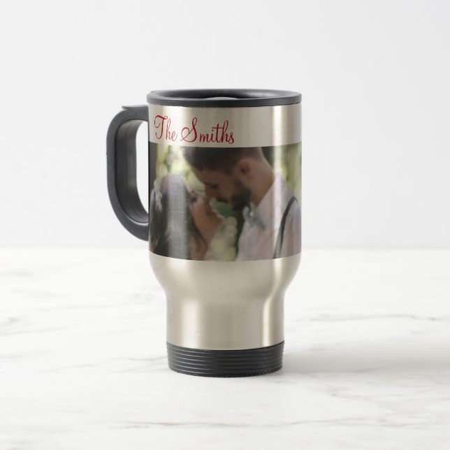Personalised Travel Mug (Front Left)