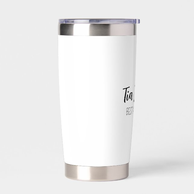 Personalised Travel Mug • Custom Coffee Mug • Insu Insulated Tumbler (Left)