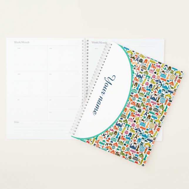 Personalised Travel the world Planner (Display)