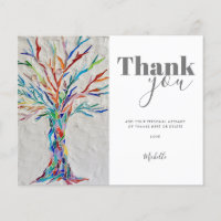 Personalised Tree of Life Thank You 