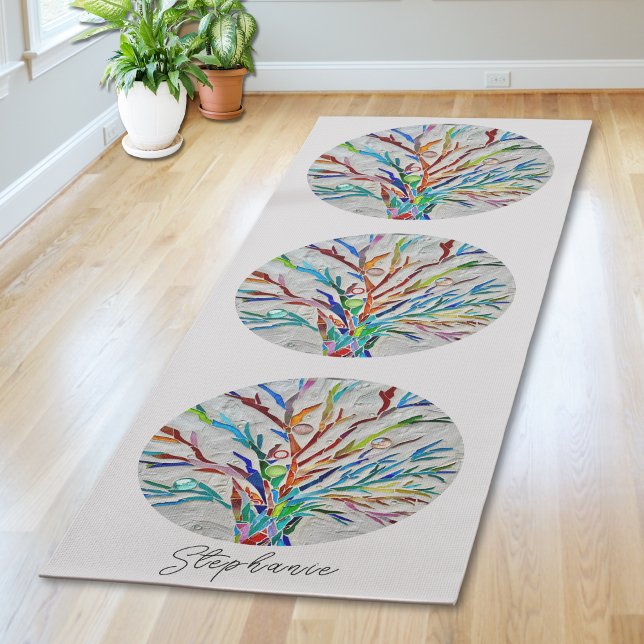 Personalised Tree Of life  Yoga Mat (Creator Uploaded)