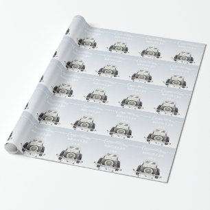 Personalised Trendy Wedding Wrapping Paper