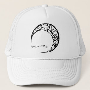 Personalised Tribal Moon Symbol Trucker Hat