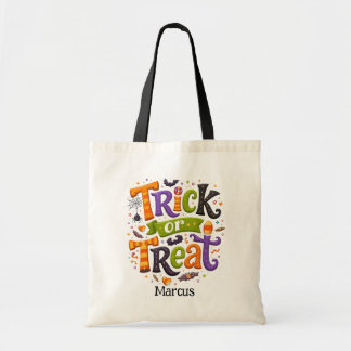 Personalised Trick or Treat Bag