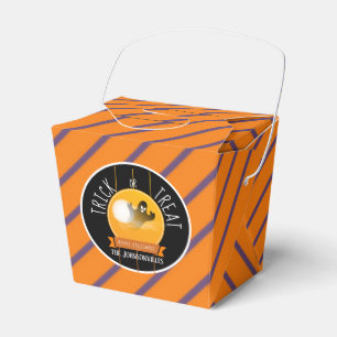 Personalised/Trick or Treat/Halloween Treat Box, Favour Box