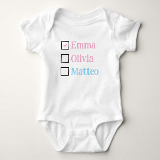 Personalised Triplets Gift, Custom Triplet Babies Baby Bodysuit